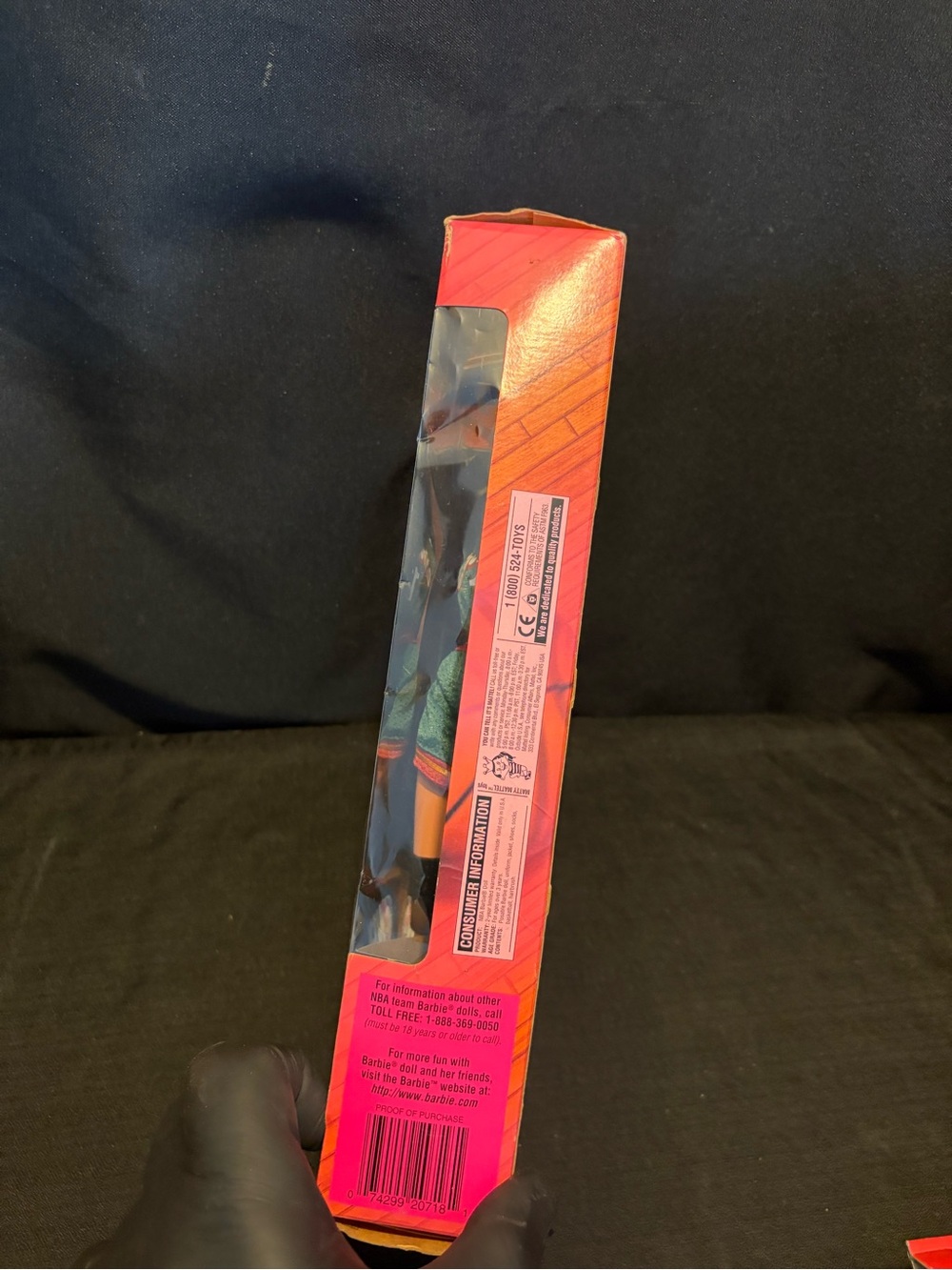 Barbie Doll Seattle Sonics Basketball 1998 Mattel # 20718 Box Dented See Photos - Picture 8 of 9
